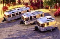 Airstream trailers pack - Realistic scene