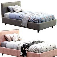 Paco Single Bed By Bonaldo