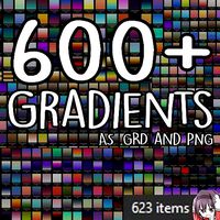 over 600 Gradients Pac