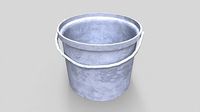 Old Paint Bucket - Game Ready