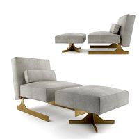 ENNE Savana Armchair and Pouf