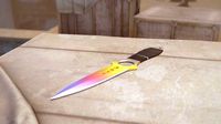 CSGO Skeleton knife  FADE  Game and Render ready