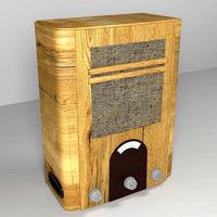 Retro german radio