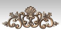 Ornament relief stl for 3d print and router