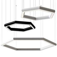 Ora Hexagon by Led Luks Pendant Lamp