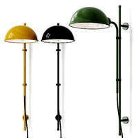 Funiculi by Marset Terracotta Wall Lamp