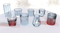 Drinking Cup Set 3D Model