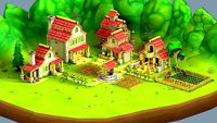 Cartoon Village Lowpoly