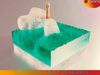 island 3D model