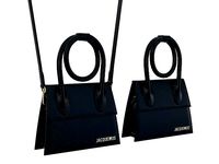 Jacquemus Le Chiquito Noeud Bag Black