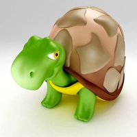 Tortoise 3d model 2