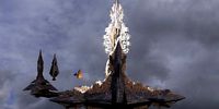 Anubis Gods City Floating Pyramids Kitbash 4