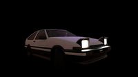 Toyota Trueno AE86 Rigged