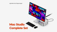 Mac Studio Complete Set with Display Mouse and Keyboard