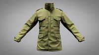 M65 Military Jacket - Marvelous Designer