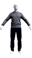 Basic Pants and Sweater - Marvelous Designer