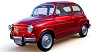 Fiat 600 3d model