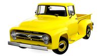 Classic Pickup Truck Rigged