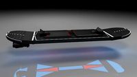 Futuristic Hoverboard