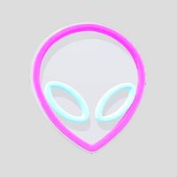 Neon Sign Alien