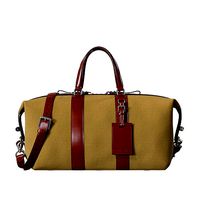 RALPH LAUREN Leather-Trim Canvas Duffel