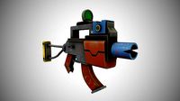 Stylized ak74 shortened