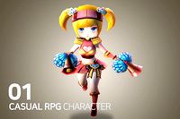 Casual RPG Character - 1 Angelina