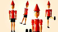 Pinocchio Toy Figurine