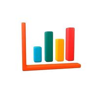 Bar Graph Icon v2 004