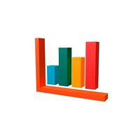 Bar Graph Icon v1 004
