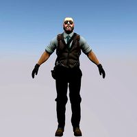 Agent from the game CSGO Tiny Kev Professional