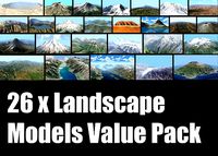 Volcano Mountains Pack