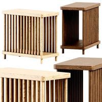 Oak Magazine Side Table Joules