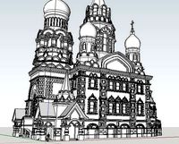 Church of the savior on blood