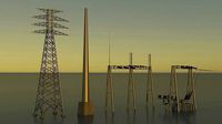 Substation equipment 3D Model