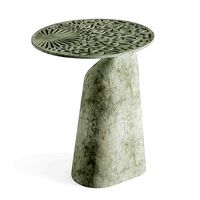 Engraved Concrete Table