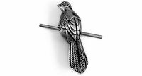 Silvery Mockingbird Badge
