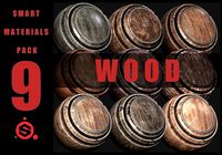 Wood Smart Material Pack 1 for Substance Painter Wood Textur