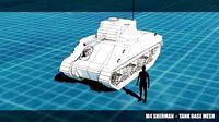 Sherman Tank Base Mesh