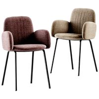 Leda Chair With Armrests by Miniforms