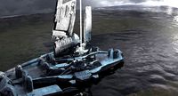 Halo Forerunner Inspired Gateway Tall