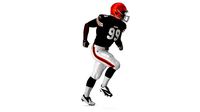 Cleveland Browns American Football Player Rigged Fur