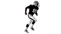 Las Vegas Raiders American Football Player Rigged Fur
