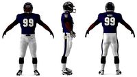 Baltimore Ravens American Football Player Fur