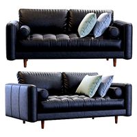Sven Birch Ivory 72 Sofa