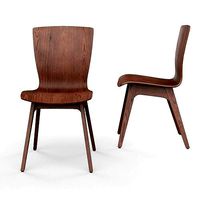 Crest Bentwood Dining Chair in walnut