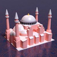 Stylized Hagia Sophia