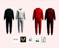 Hoodie And Jogger - Colorway