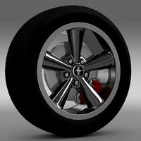 Ford Mustang Bullit 2008 wheel