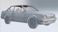 Volkswagen Apollo GLS 1990 - OBJ file only